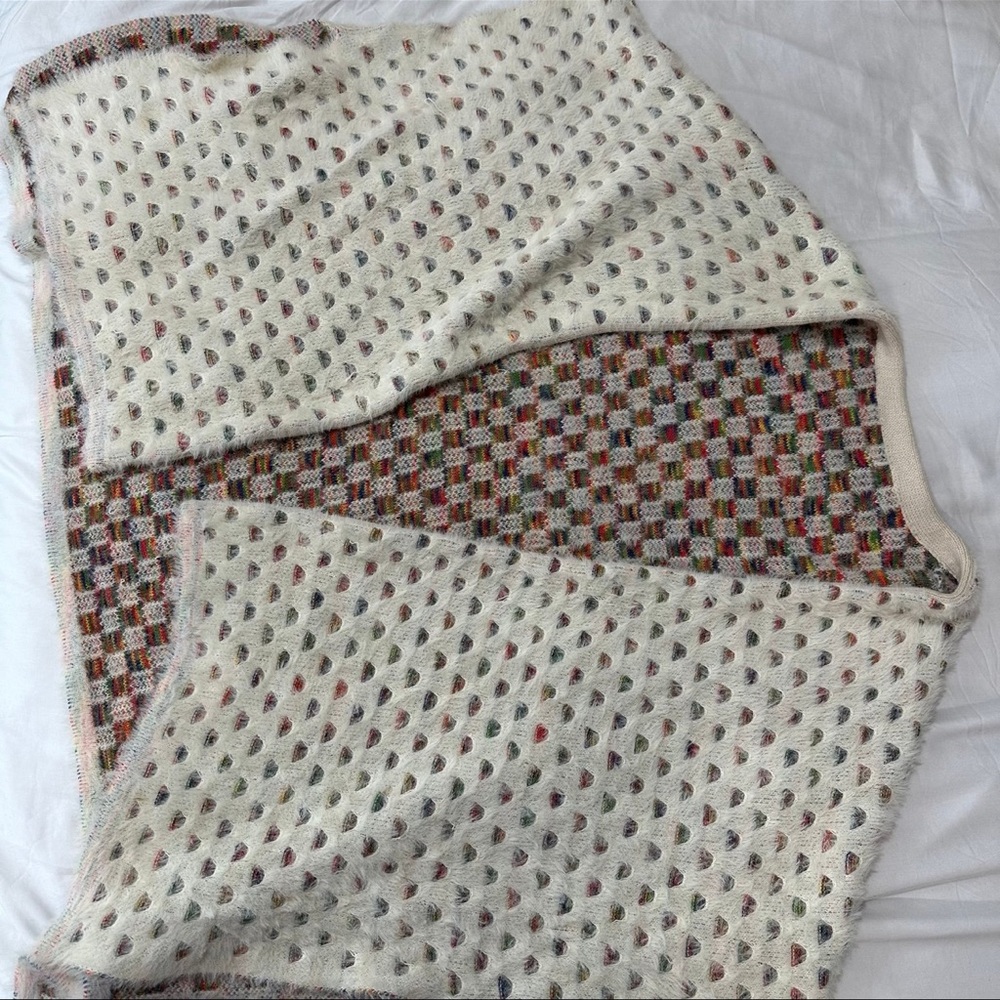 Anthropologie Double Sided Fuzzy Kimono